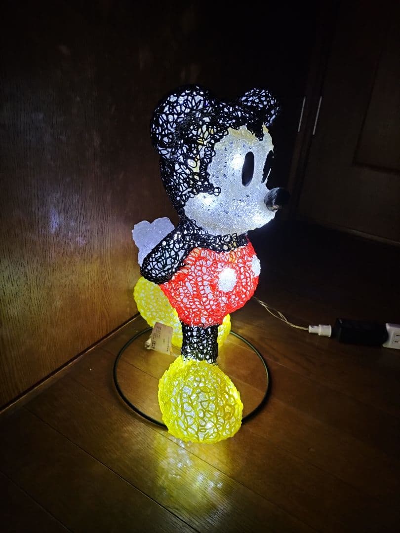 ミッキーマウス LEDランプ 約30cm