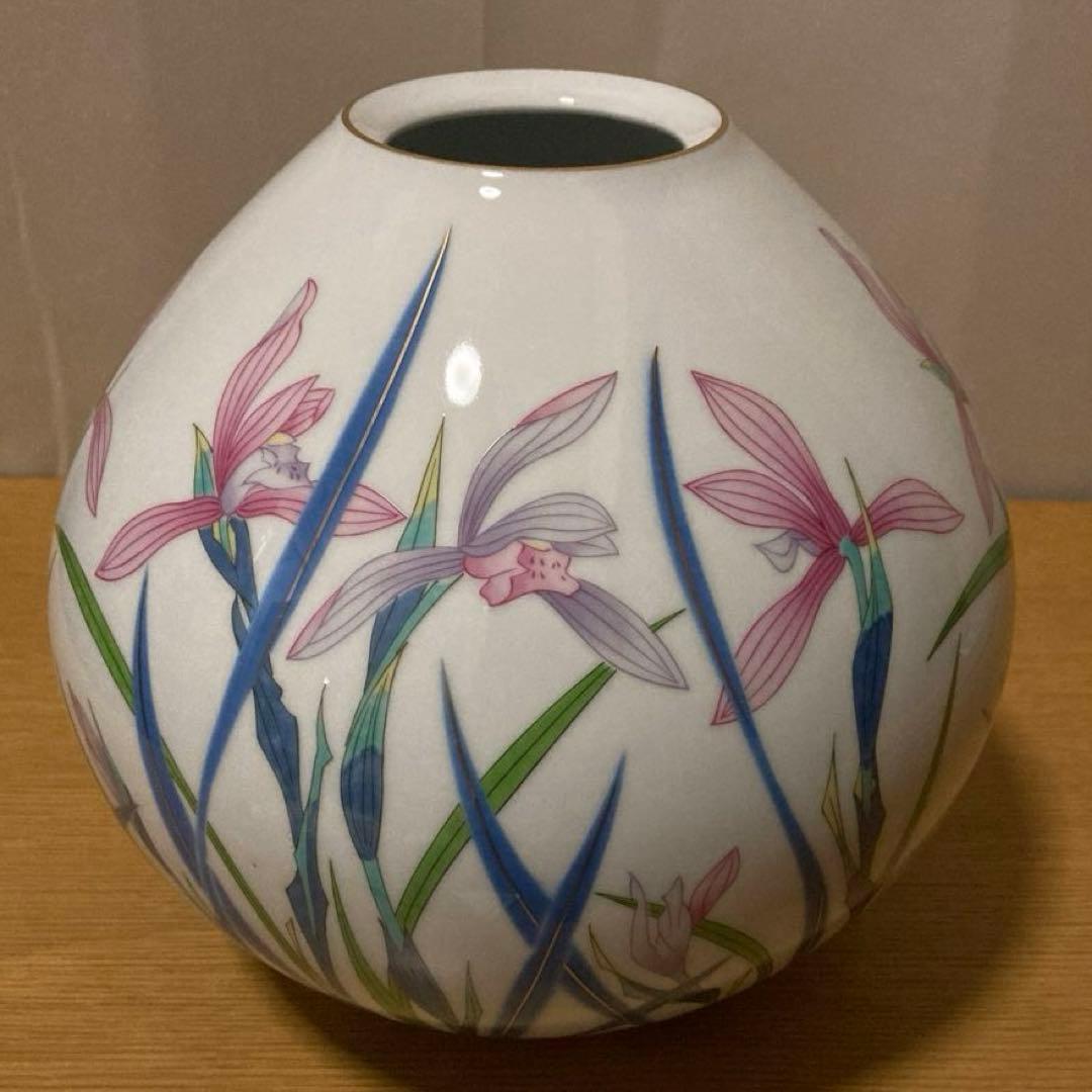 香蘭社　花生　花瓶　花器　壺