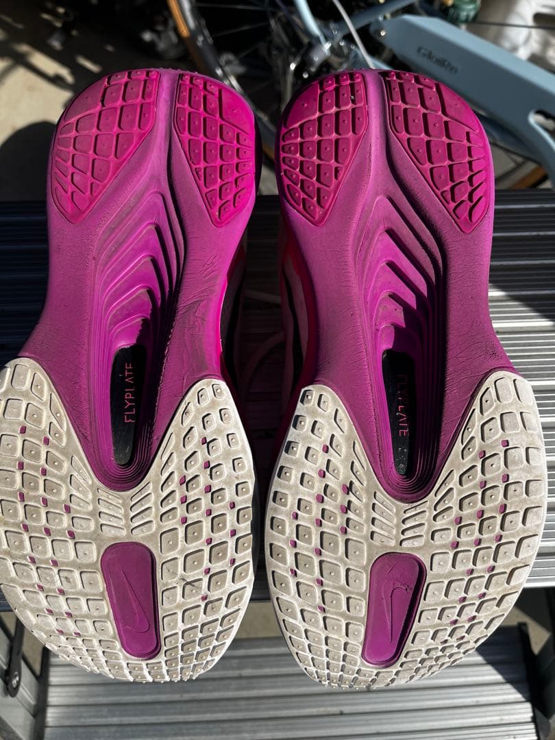 NIKE ズームフライ6（27.0cm）ホワイト×ピンク【走行70km】