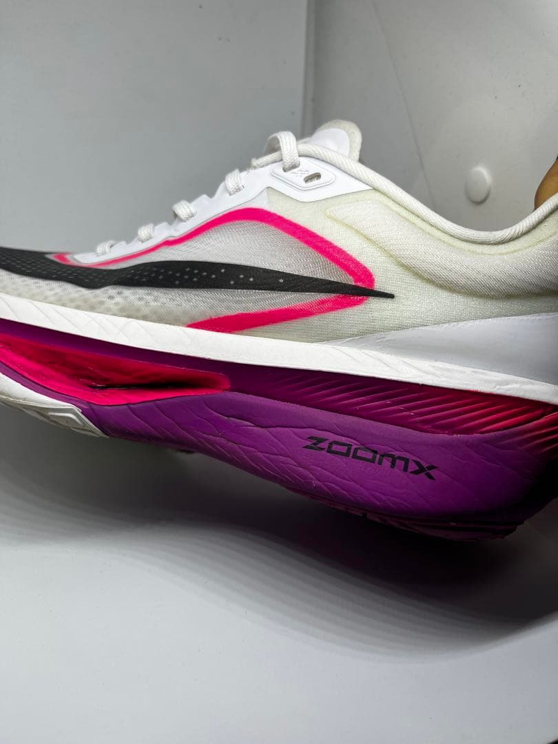NIKE ズームフライ6（27.0cm）ホワイト×ピンク【走行70km】