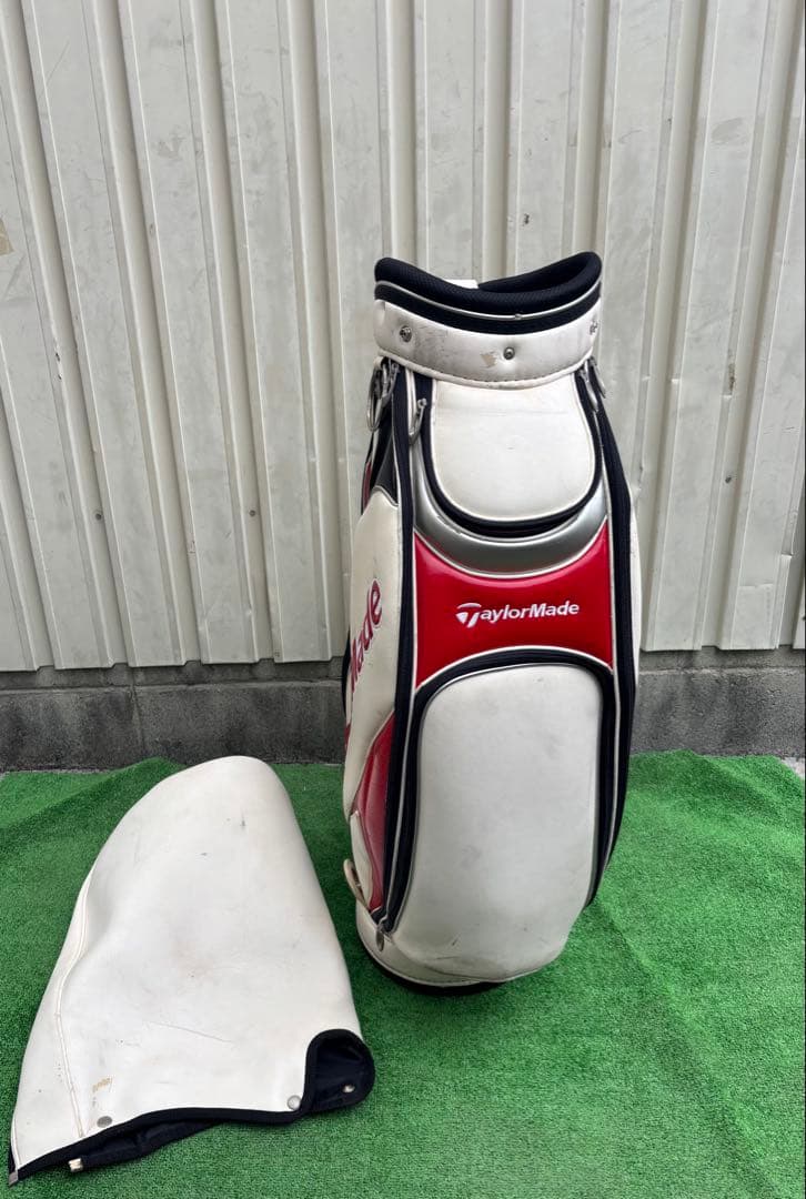 TaylorMade キャディバッグ ホワイト/レッド