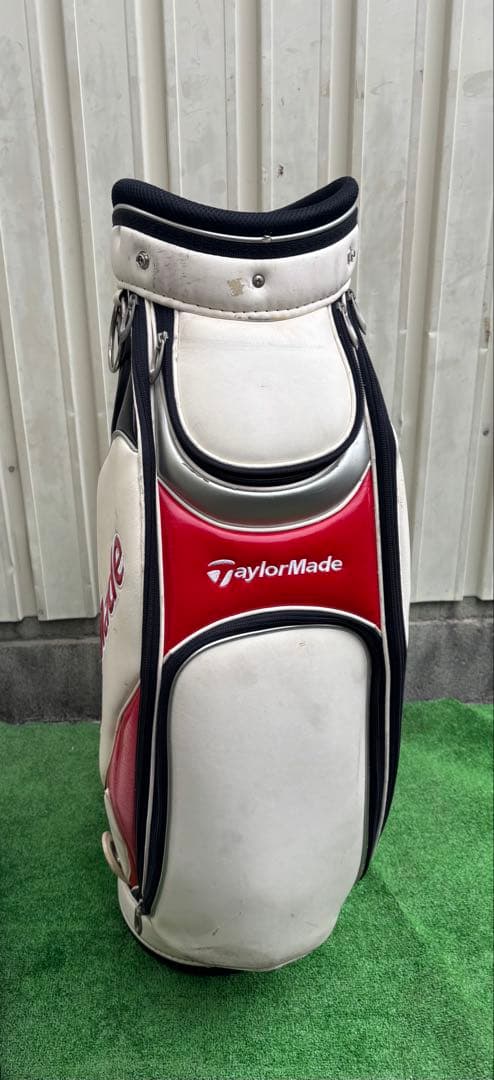 TaylorMade キャディバッグ ホワイト/レッド