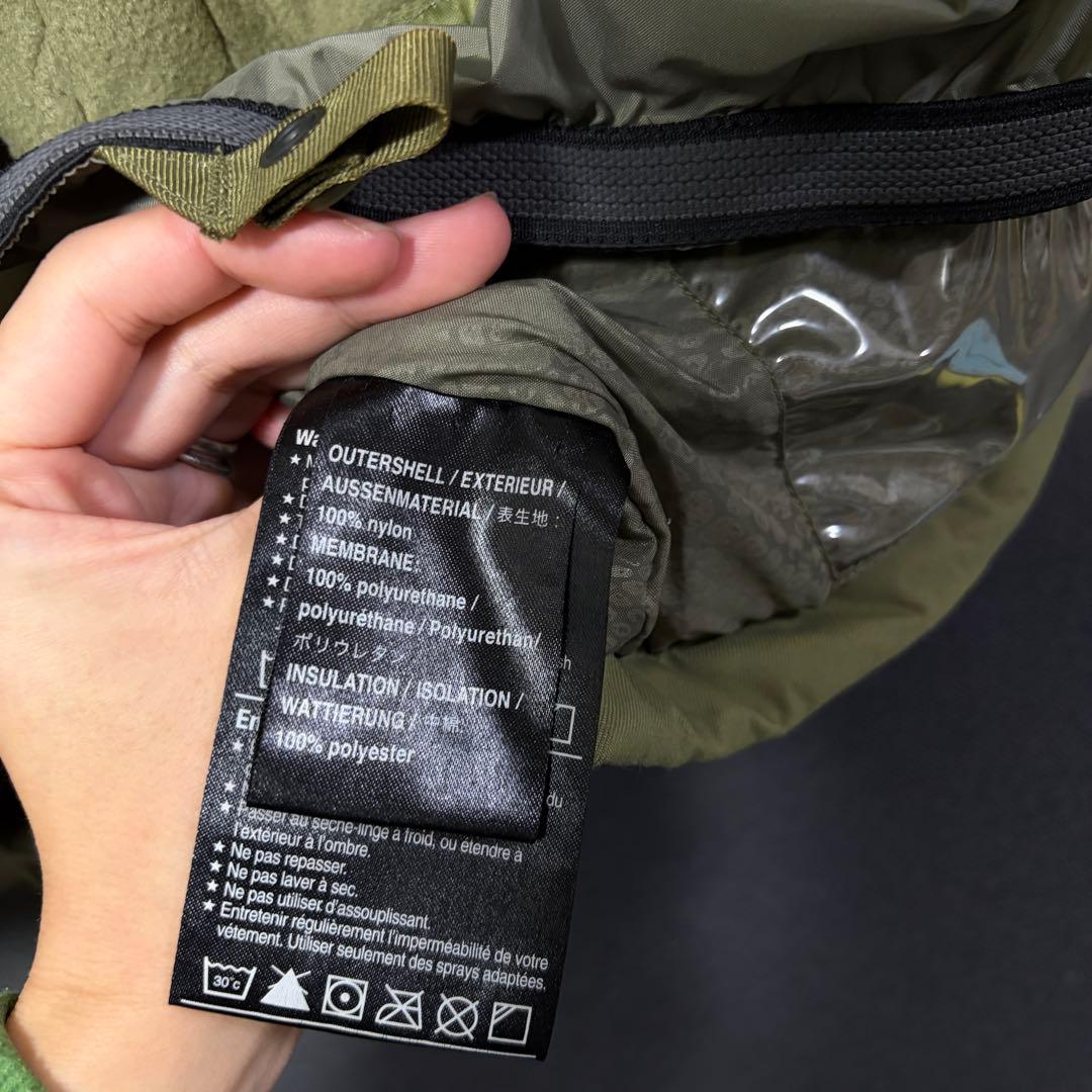 Burton 防水フード付きウェア イエロー/オリーブ スノボウェア スノボ