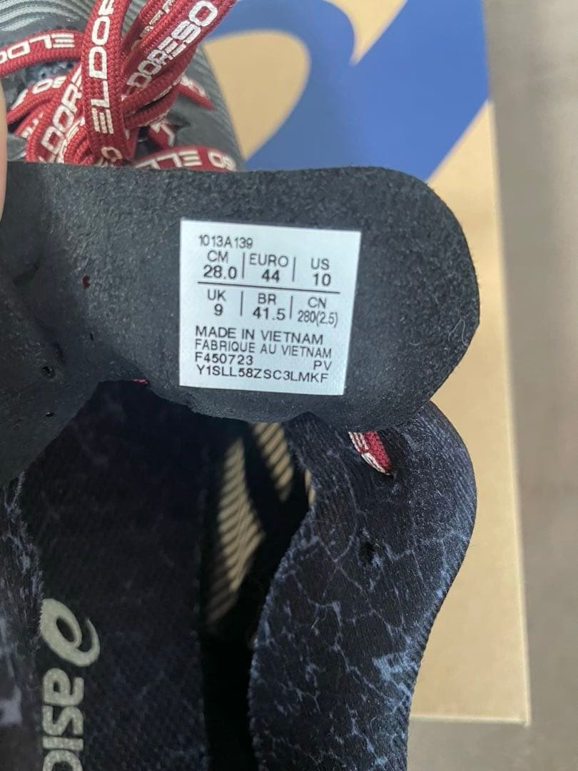 スパイク・シューズ asics x eldoreso S4 28cm