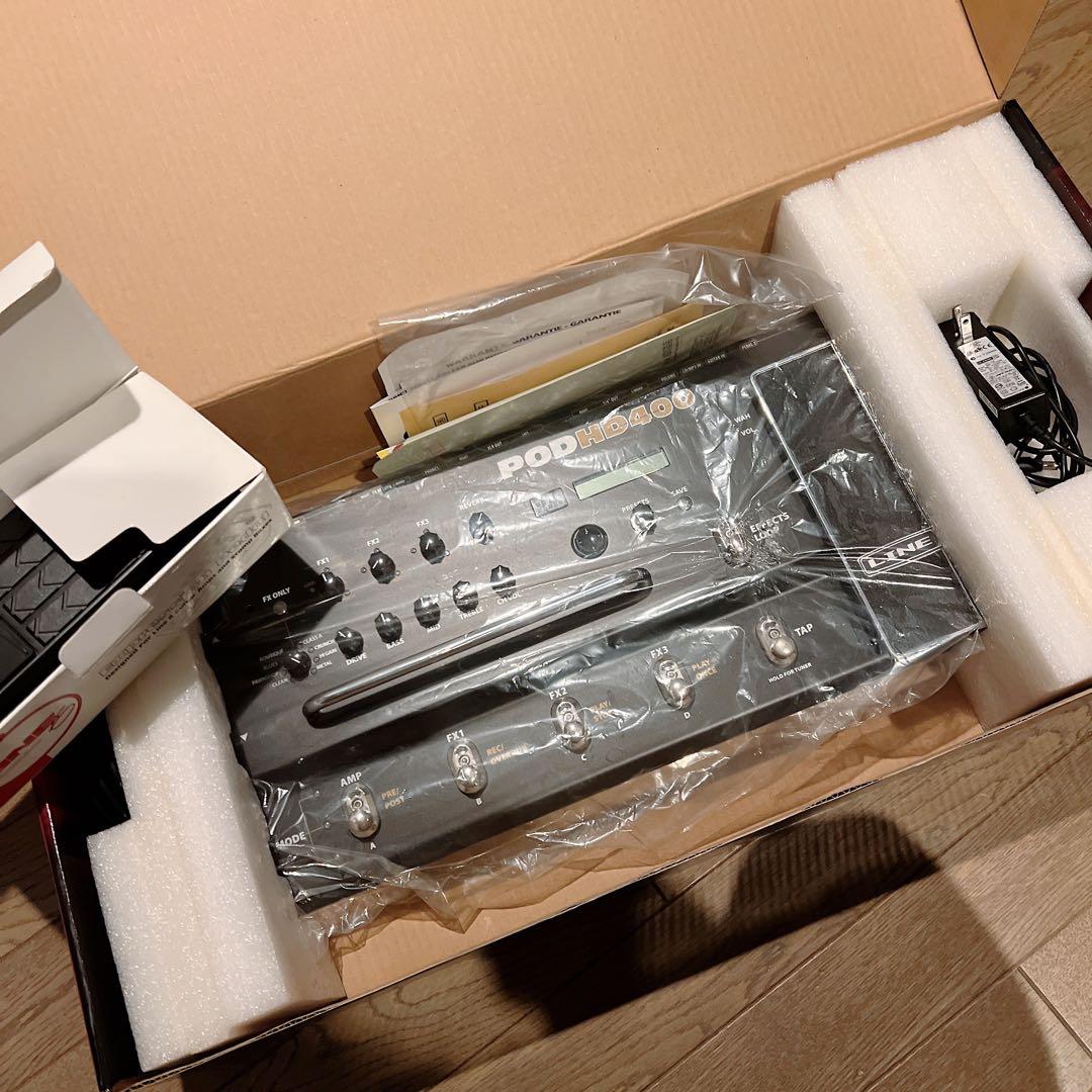 【超美品】LINE6 POD HD400 マルチエフェクター アンプシミュレータ
