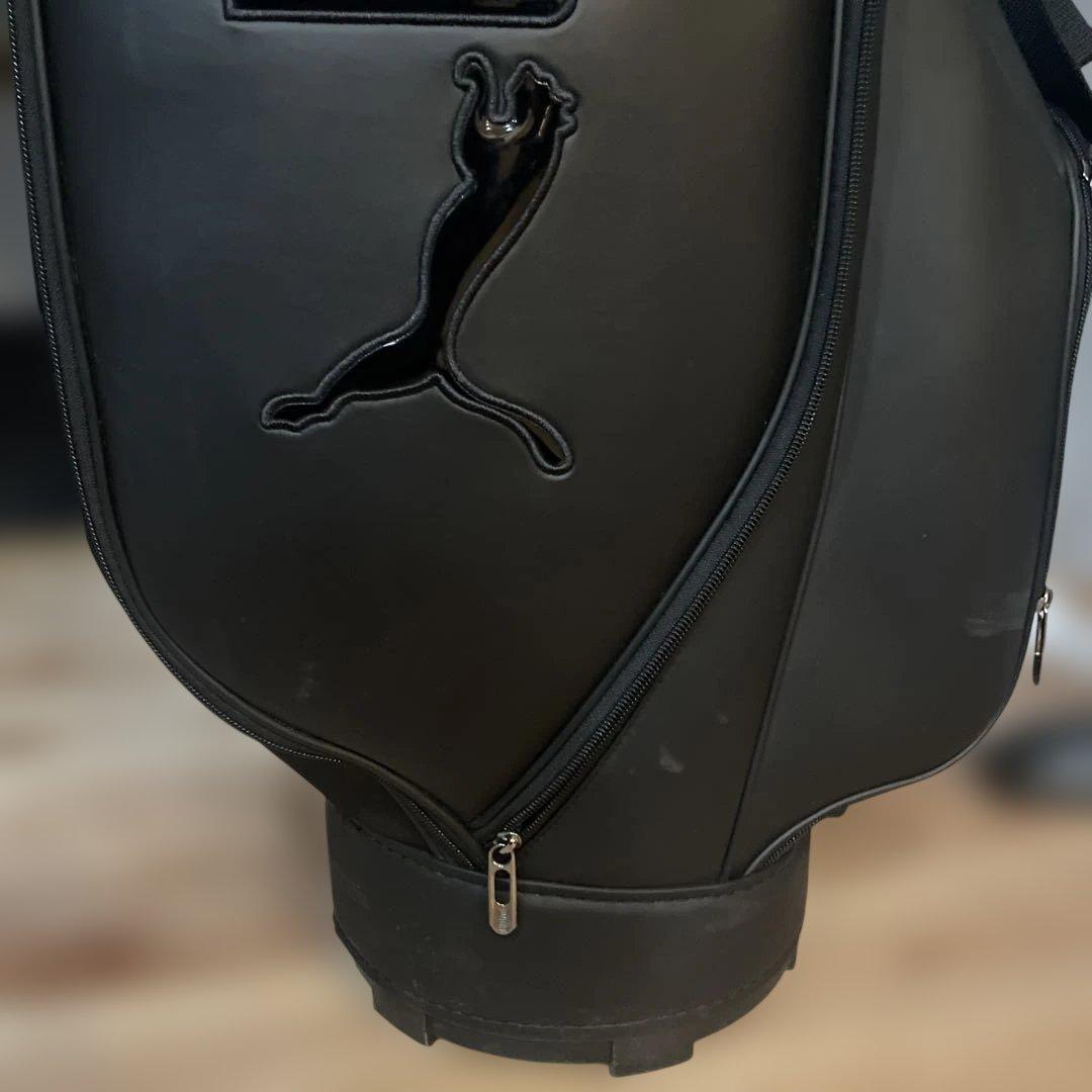 PUMA ブラック キャディバッグ