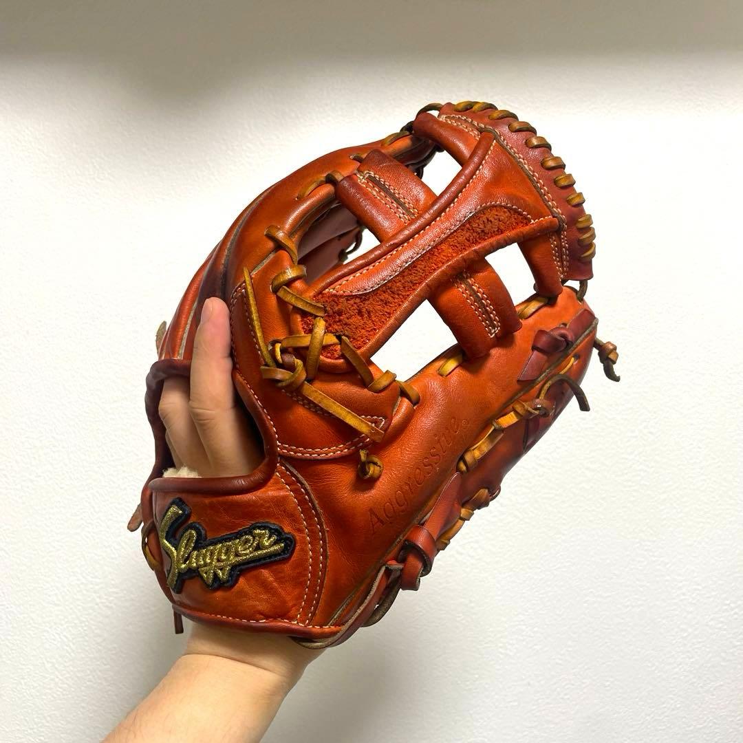 スラッガー 型抜群 即戦力 硬式 内野手用グローブ