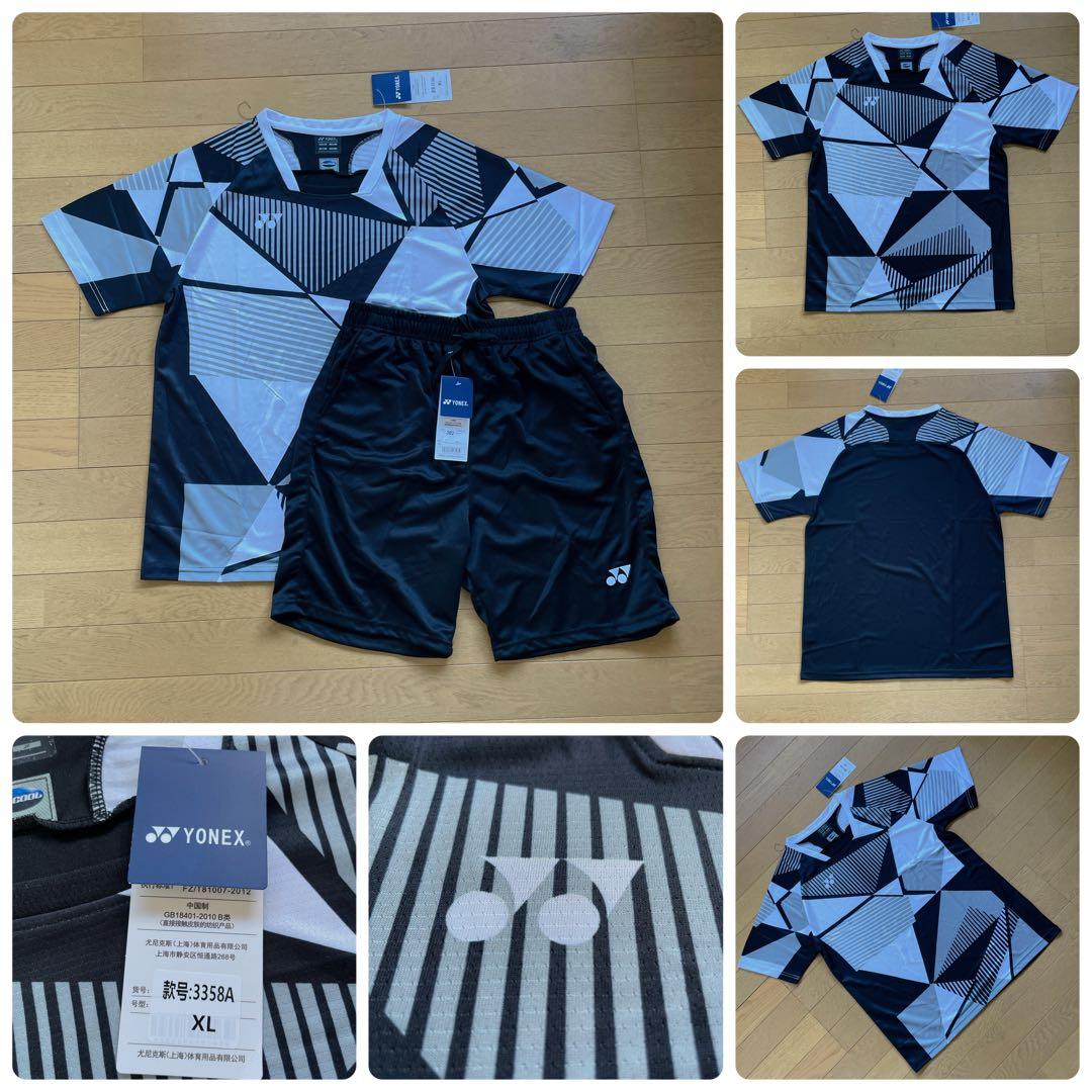 ヨネックス　YONEX テニス＆バドミントン　ゲームウェア　上下セット新品　XL