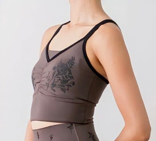 【新品 未使用】SUKALA ヨガウェア 　フラワーブーケ　ブラトップ