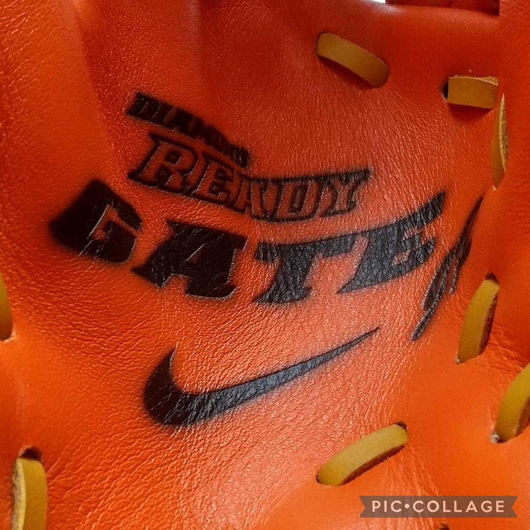 NIKE　タグ付未使用　左投げ　DIAMOND READY GATE　少年用　革