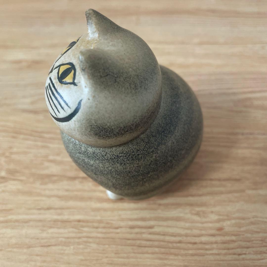 リサラーソン ミア ネコ 陶器 置物 Lisa Larson