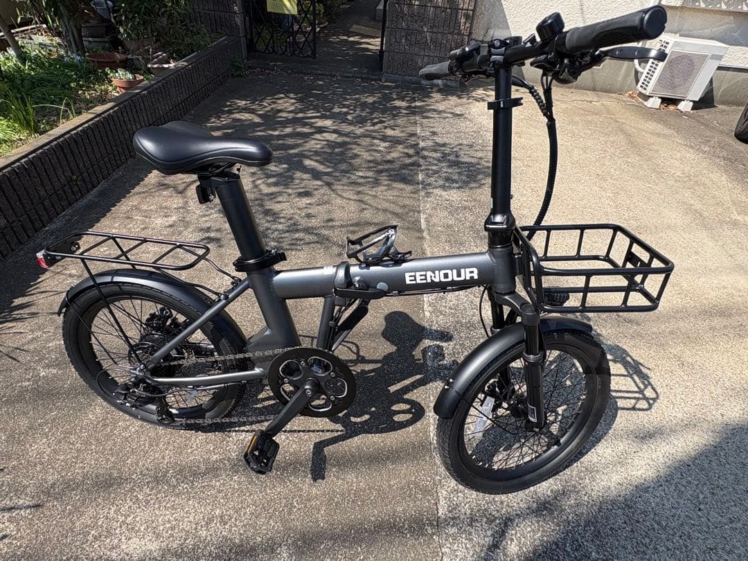 【室内保管/低走行】EENOUR C4 折り畳み電動アシスト自転車