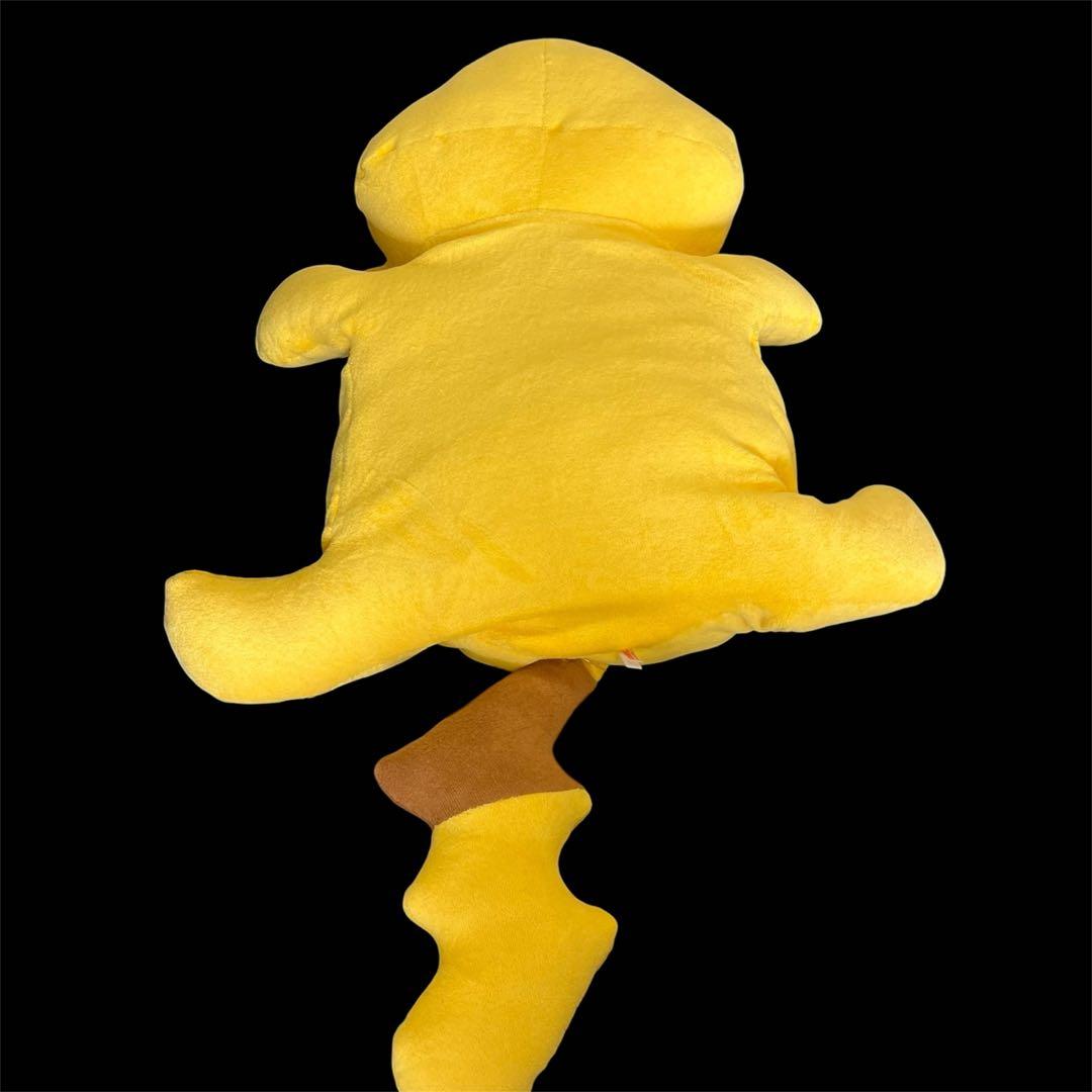 【タグ付き】おっきくなったくたくたピカチュウ　ぬいぐるみ　TOMY レトロ