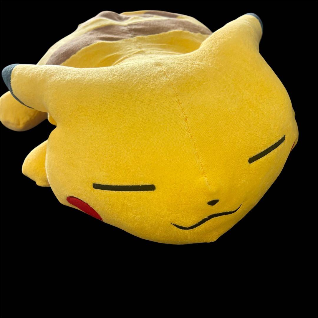 【タグ付き】おっきくなったくたくたピカチュウ　ぬいぐるみ　TOMY レトロ