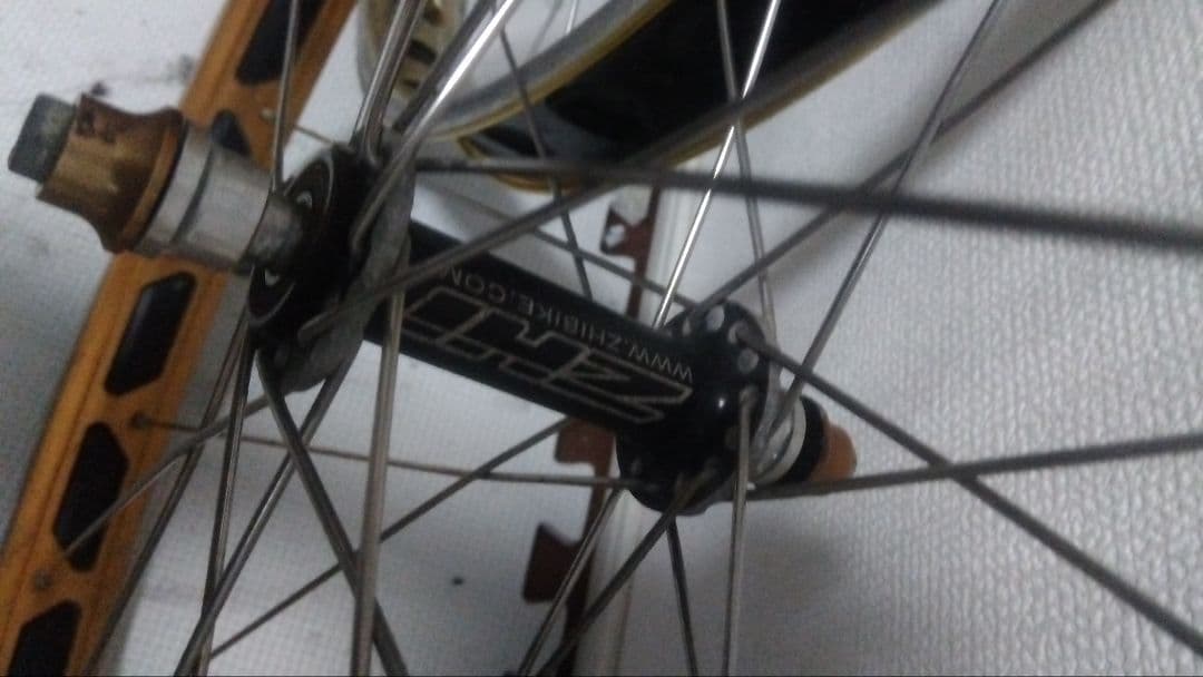zhi トライアル　前後セット　ホイール　26インチ　固定ギア