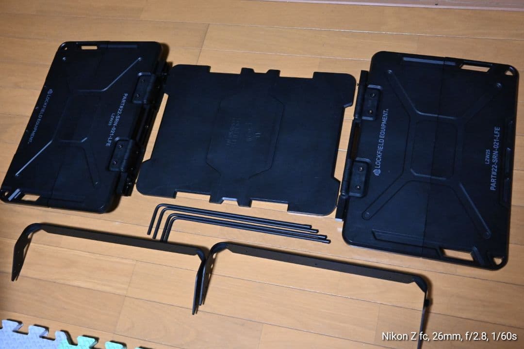 LZW 25 BK　スノーピークー　シェルフコンテナ　天板のみ