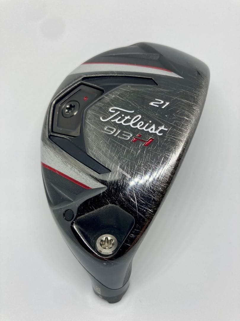 【ヘッドカバー・交換用ウエイト2個付】Titleist 913h 21° UT