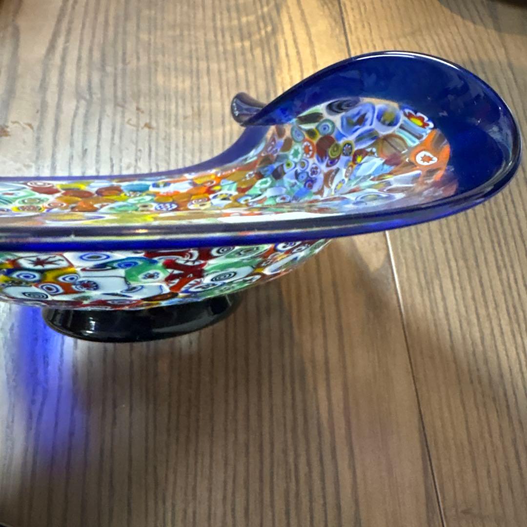 murano ムラノガラス　お皿　プレート　ガラス