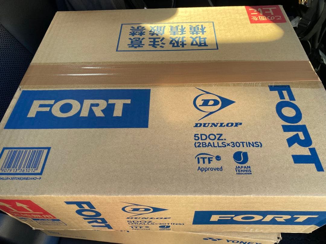 ダンロップ　フォート　ＦＯＲＴ　２球缶　３０缶　６０球　新品　未開封