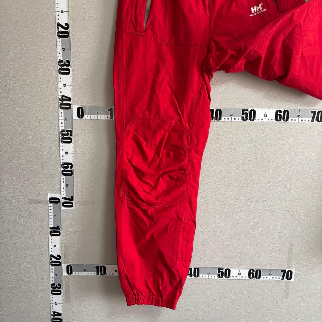 上下セット HELLY HANSEN ヘリーハンセン スキースノボーウェアー赤M