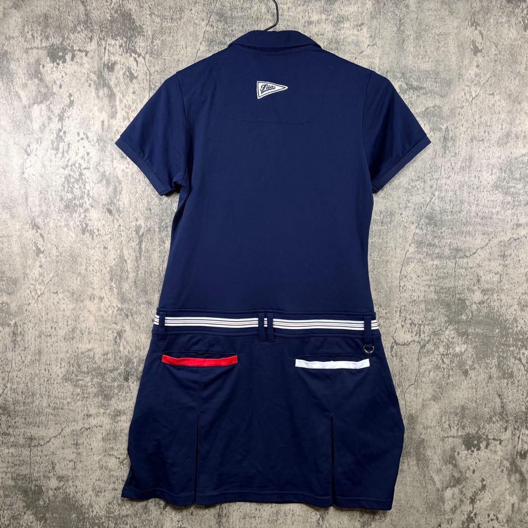 FILA GOLF ワンピース ゴルフウェア ネイビー