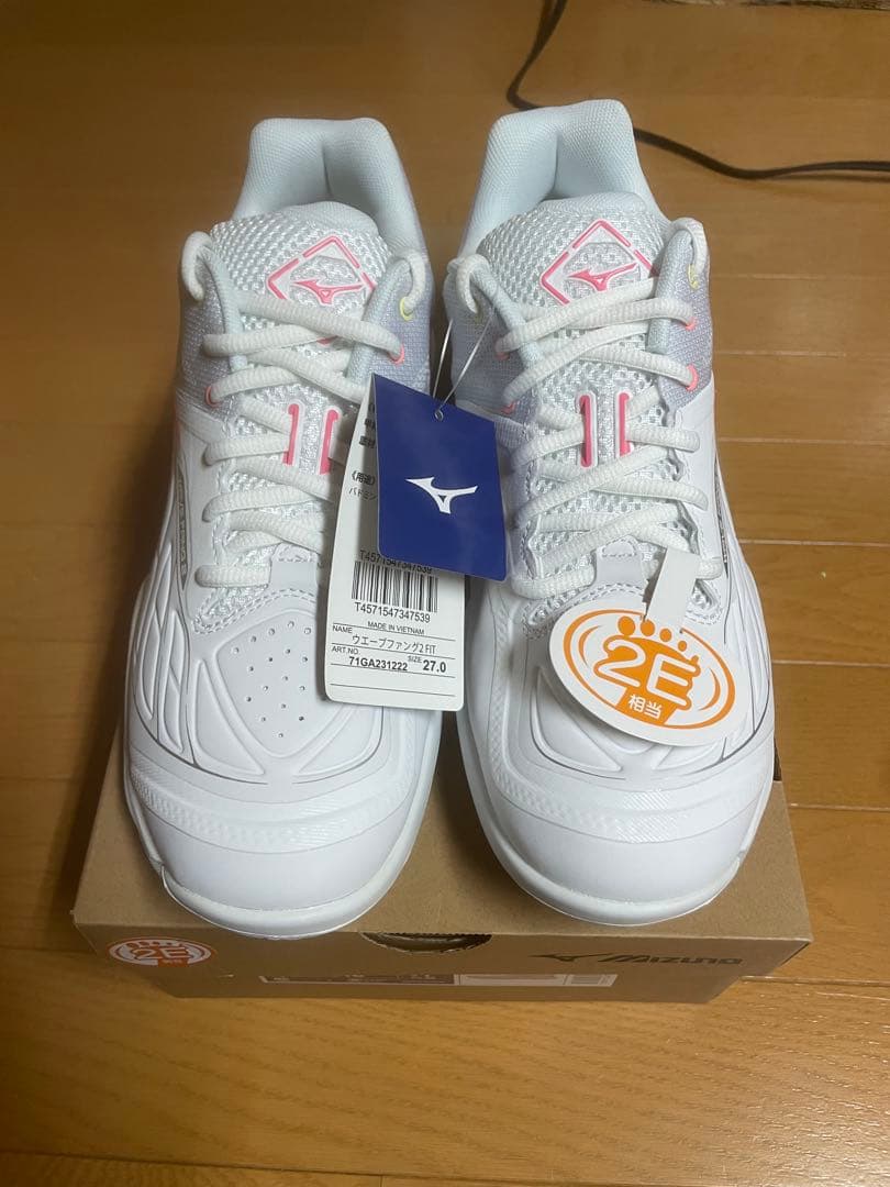 M ena　ミズノ　wavefang2fit 27cm 新品