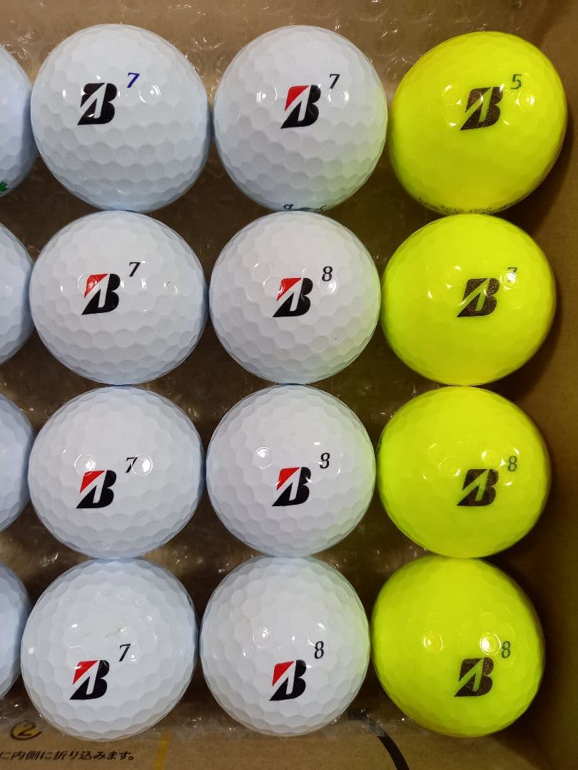 美品ブリヂストンTOUR B XS ロストボール　24球