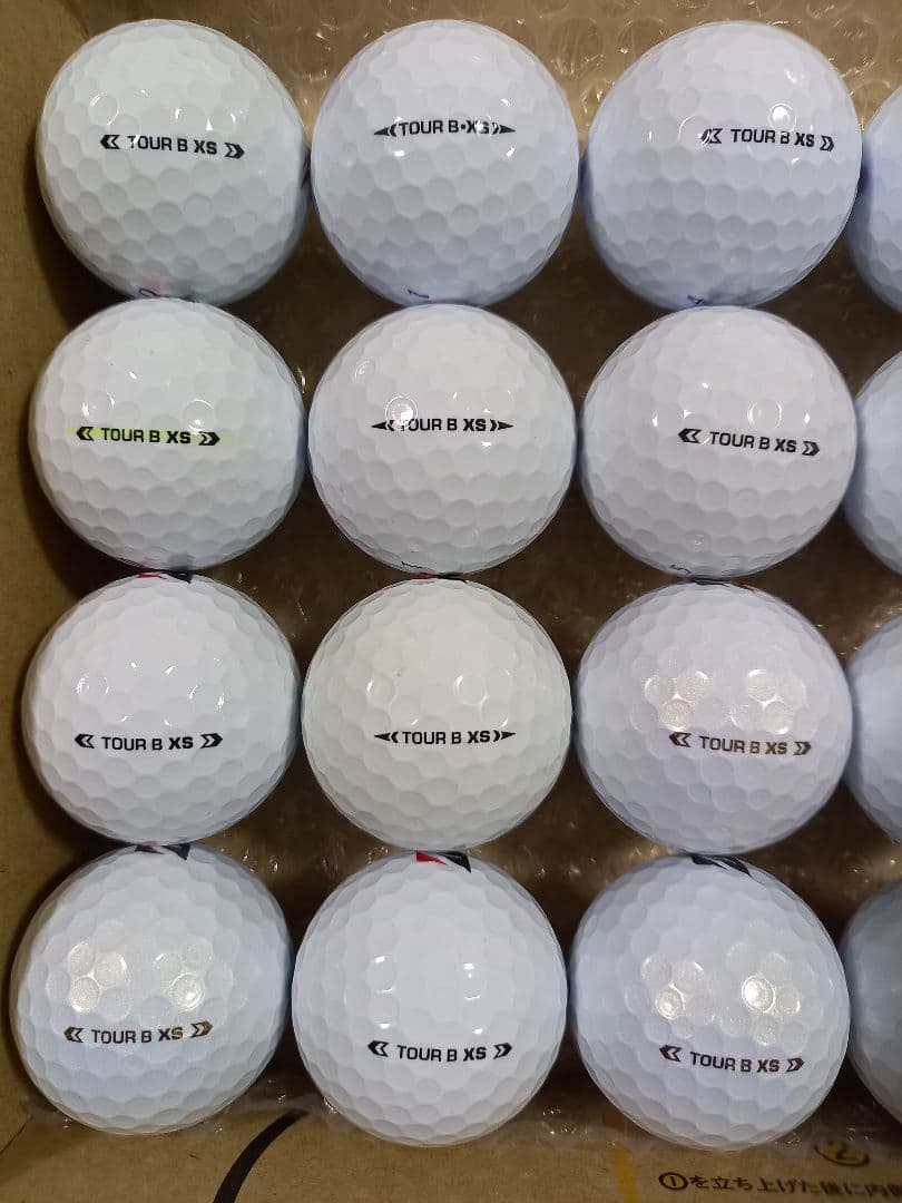 美品ブリヂストンTOUR B XS ロストボール　24球