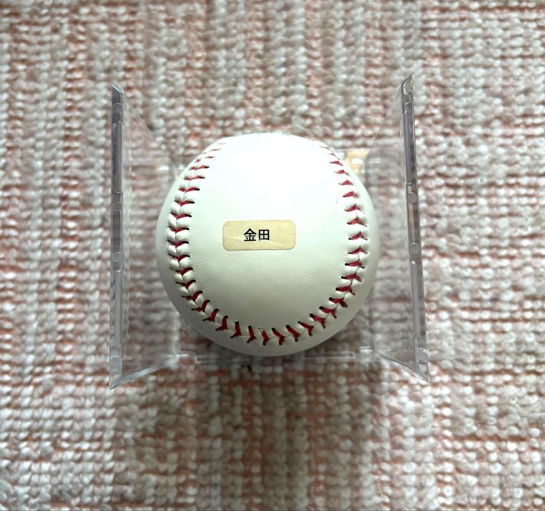 名球会 金田正一 直筆サインボール 宝くじスポーツフェアドリームベースボール