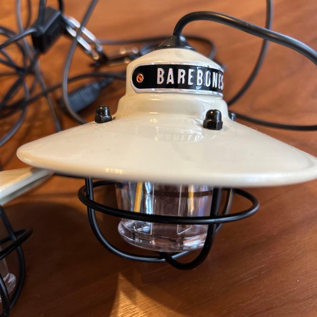 BAREBONES エジソンストリングライトLED 無印ケース付き