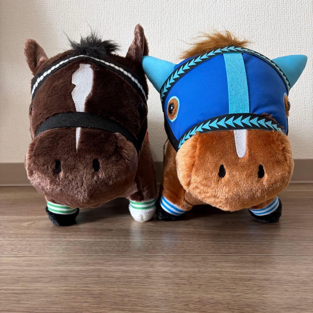 サラブレッドコレクション　ふわふわBIG ダイワスカーレット＆ウオッカ