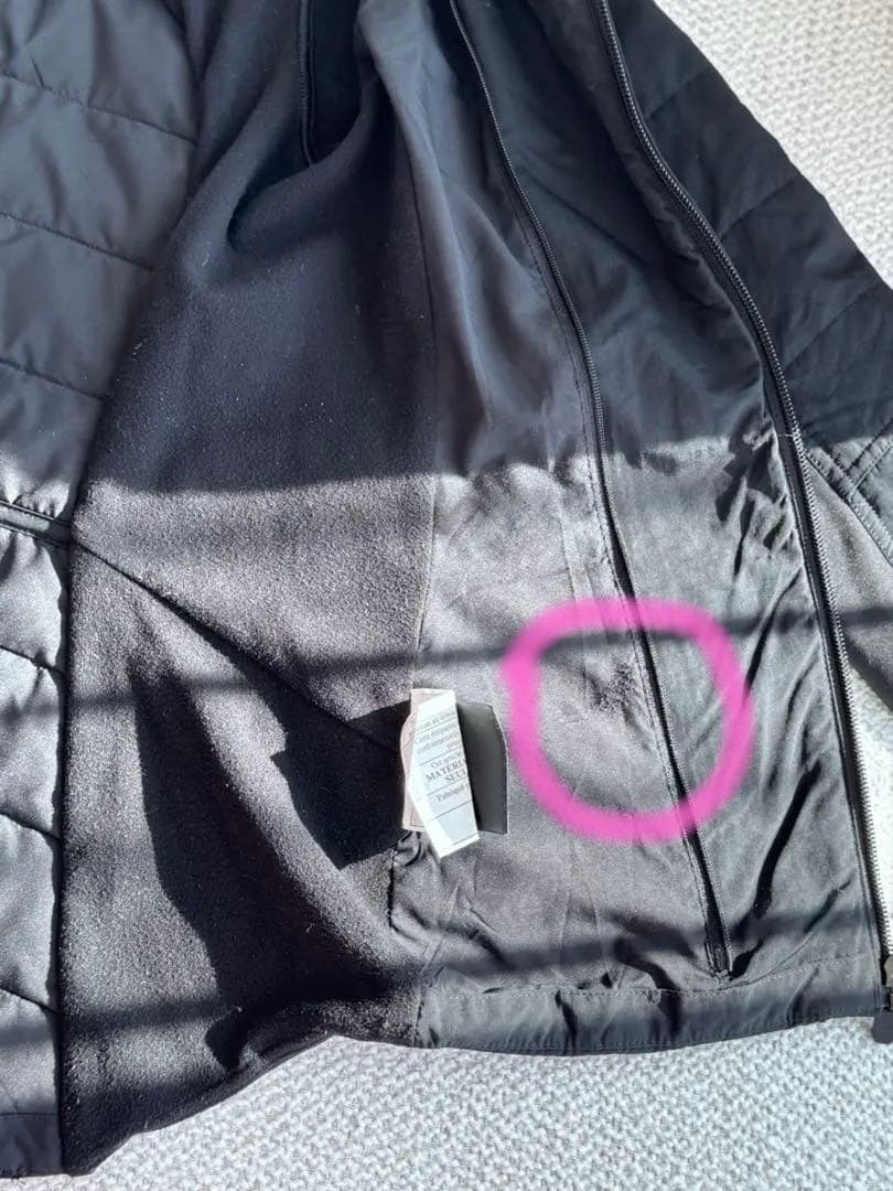 Lululemon レディースランニングジャケットS size ブラック