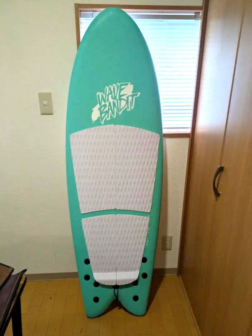 WAVE BANDIT　 5'8\" Quad　送料込＆ほぼ新品