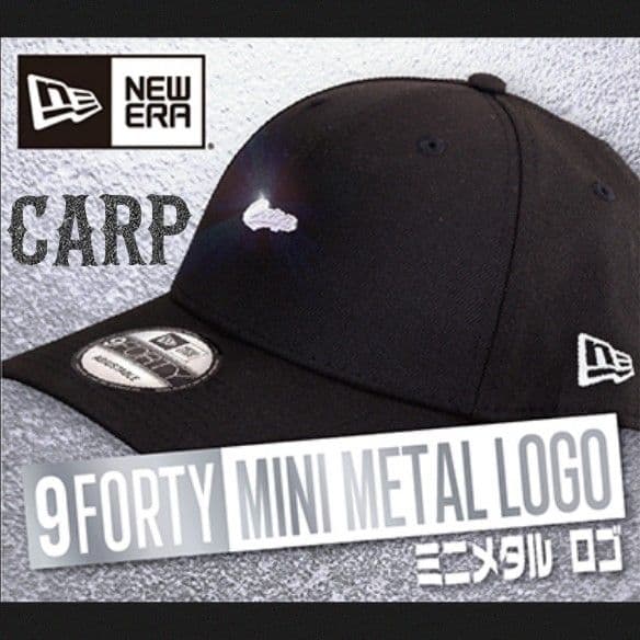 カープニューエラキャップ940ミニメタルロゴ！限定新グッズ完売品！