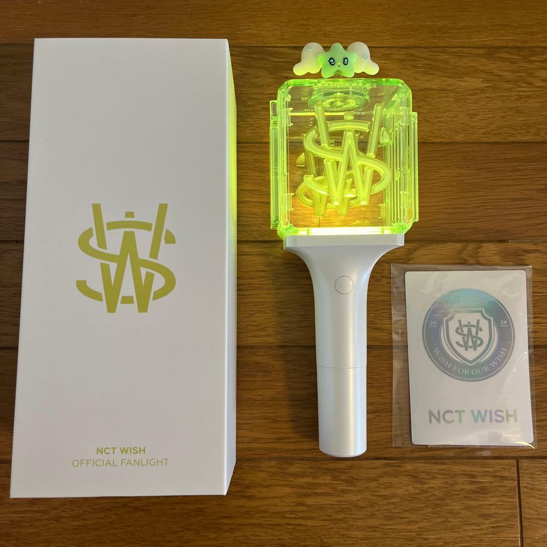 NCTWISH OFFICIALペンライト＆ペンライトチャームWICHU セット