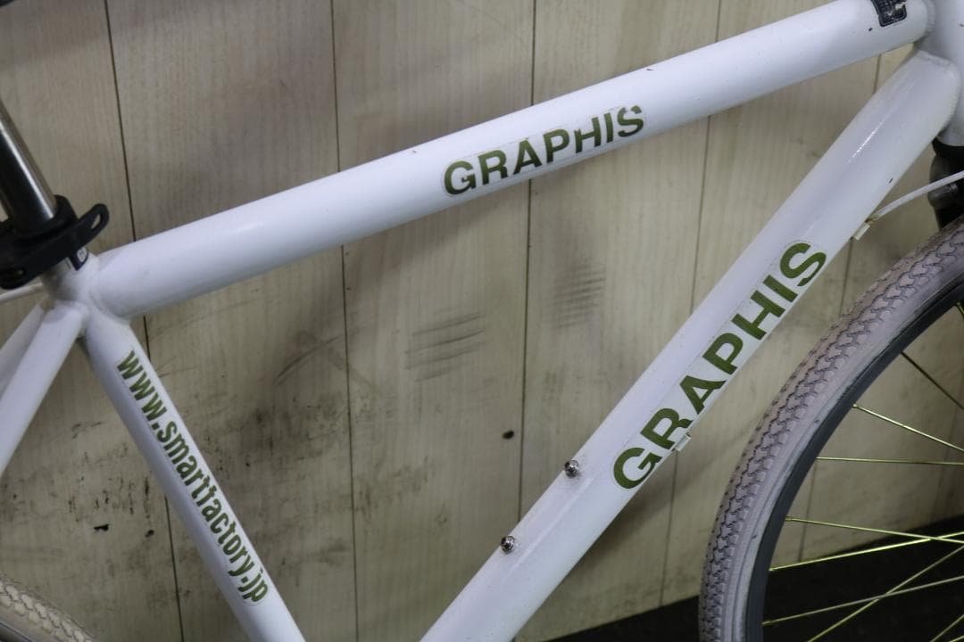 GRAPHIS クロスバイク ホワイト