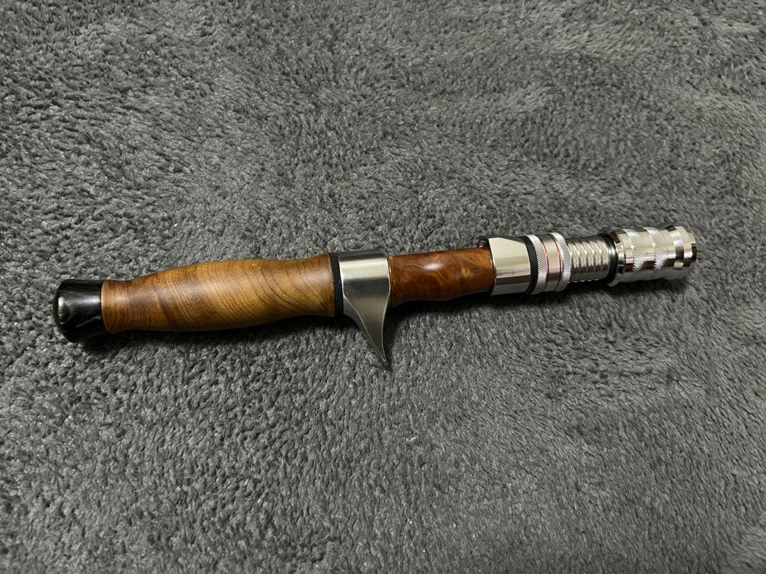 ヒトトキワークス　カスタムウッドグリップ　試投のみ　フェルール　トラウト　ベイト