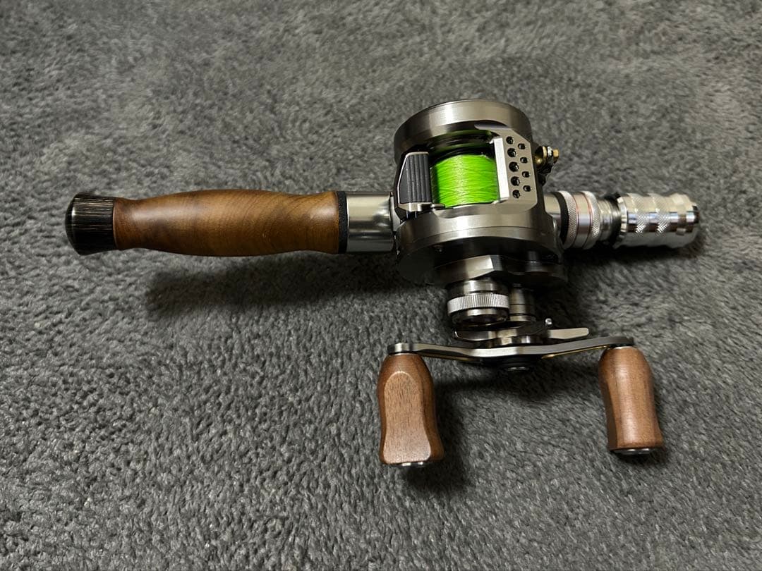 ヒトトキワークス　カスタムウッドグリップ　試投のみ　フェルール　トラウト　ベイト