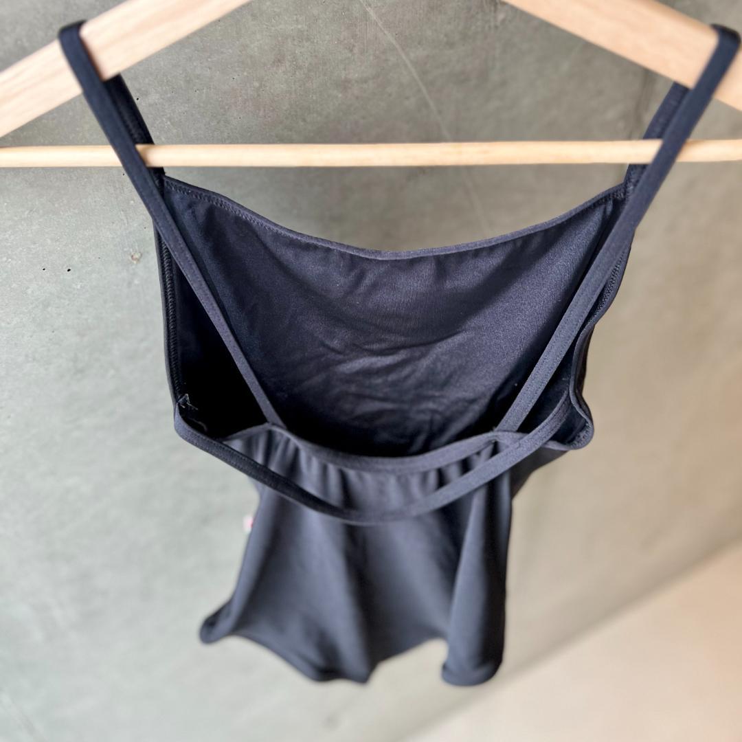 YUMIKO レオタード Heather ヘザー オールブラック Mサイズ