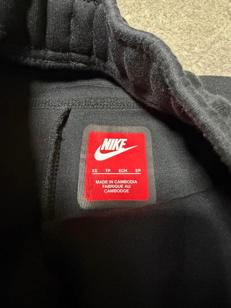 【希少】Nike ナイキテックフリース　反射　リフレクター　上下XS