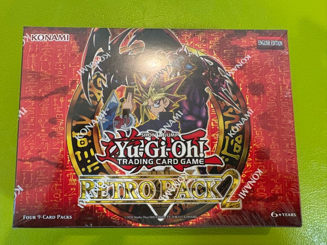 【本日限定価格】遊戯王RETRO PACK 1 & 2英語版 未開封BOX 2個