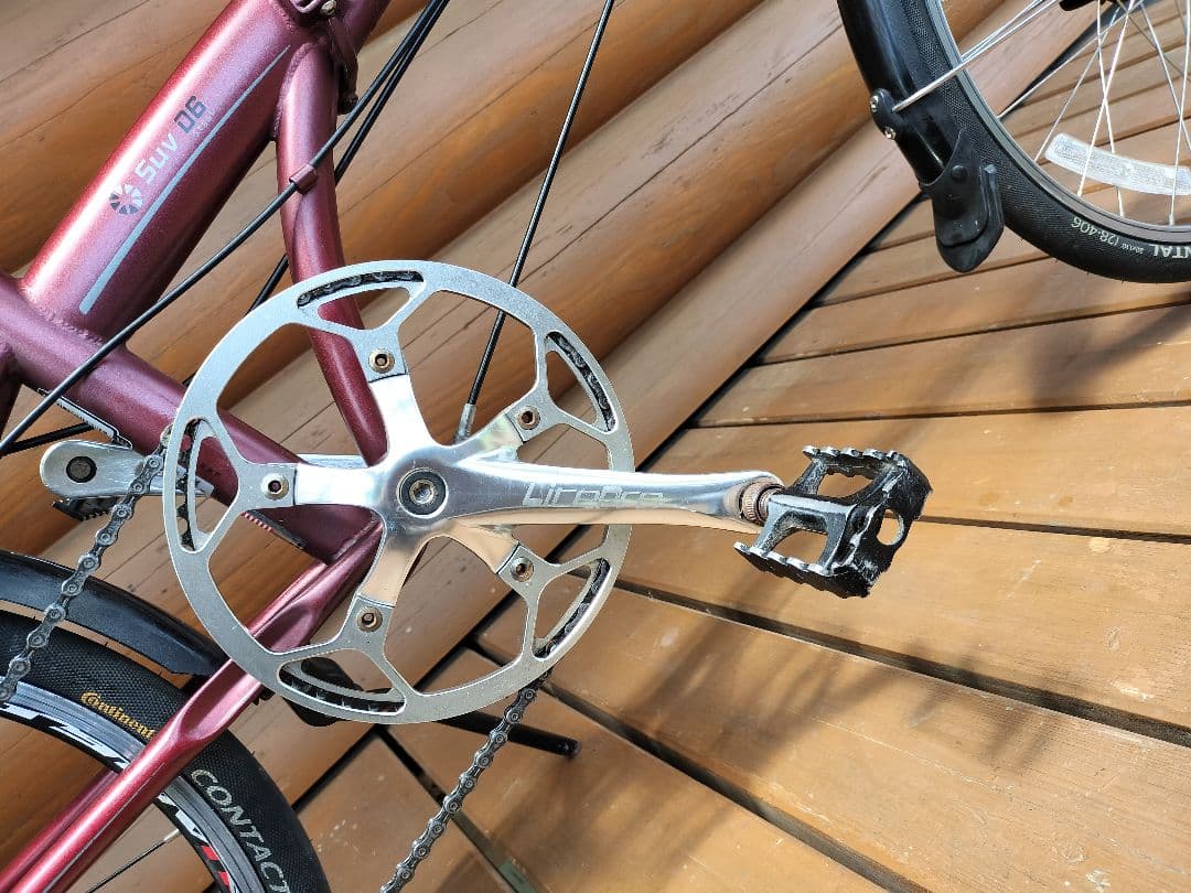 DAHON SUV6 折りたたみ自転車 マルーン