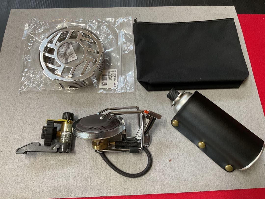 SOTO ST-301廃盤希少人気シングルバーナー動作良好美品防風リング付セット
