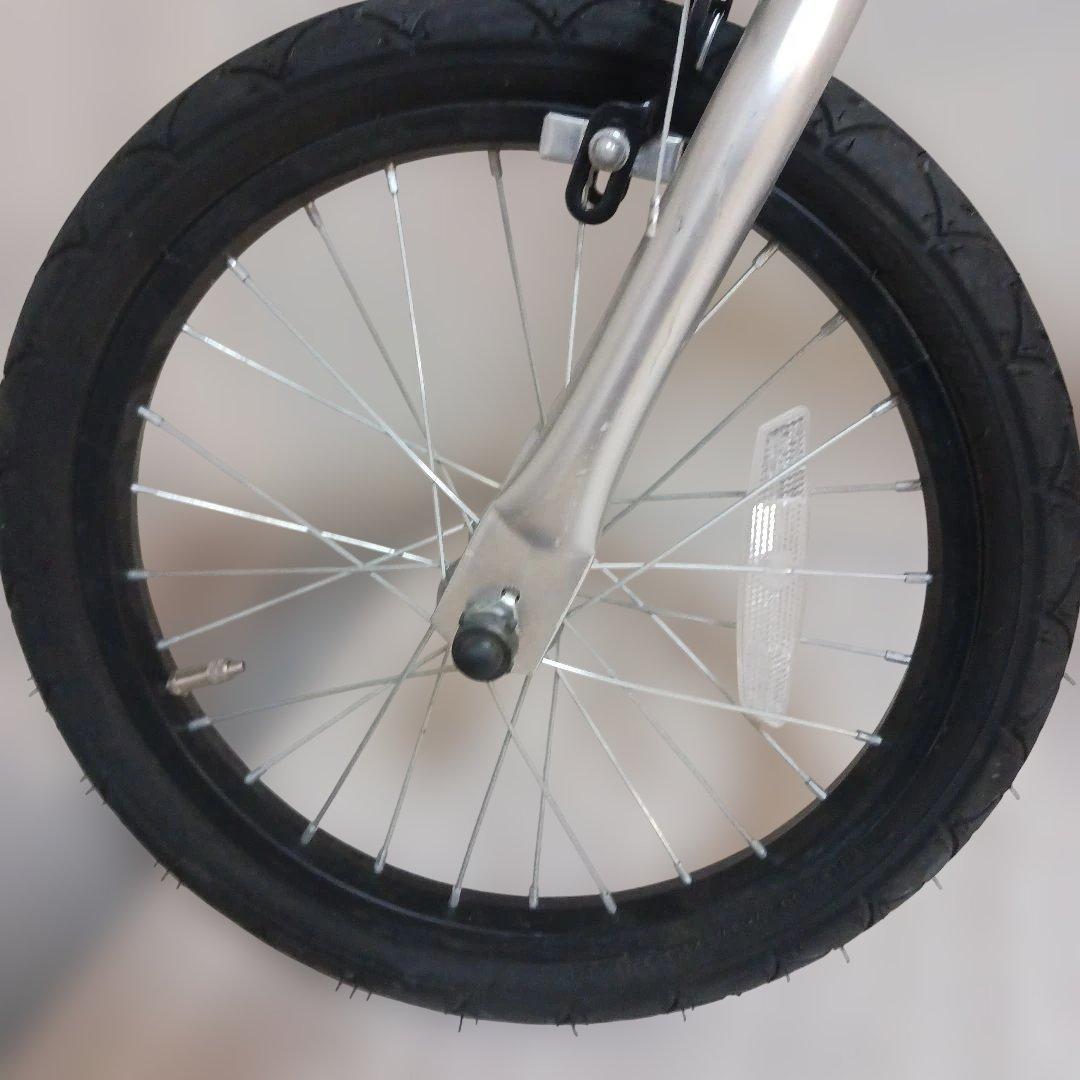 【希少16インチ】へんしんバイク X16 レッド ペダル装着