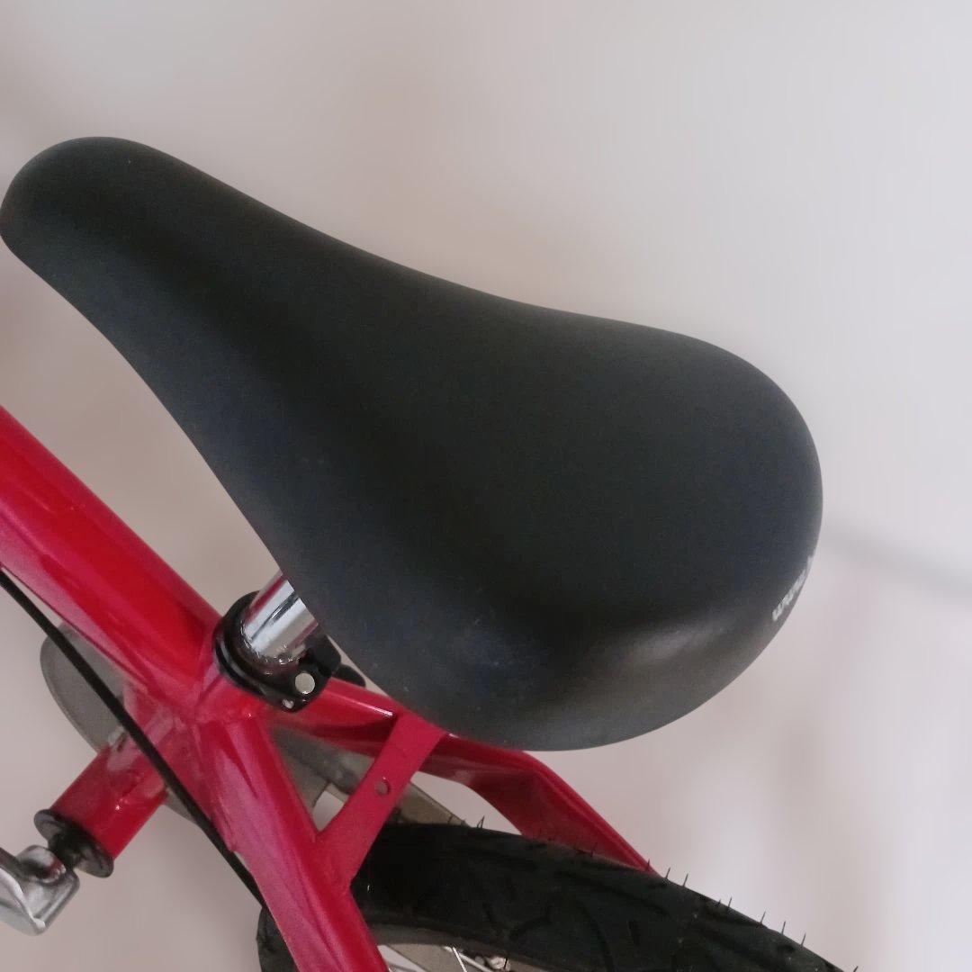 【希少16インチ】へんしんバイク X16 レッド ペダル装着