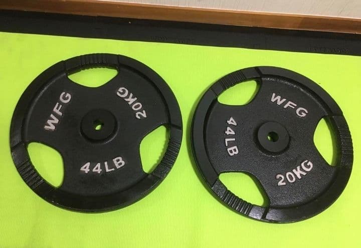 ①WILDFIT ワイルドフィット プレート 20kg x 1枚(同時購入)