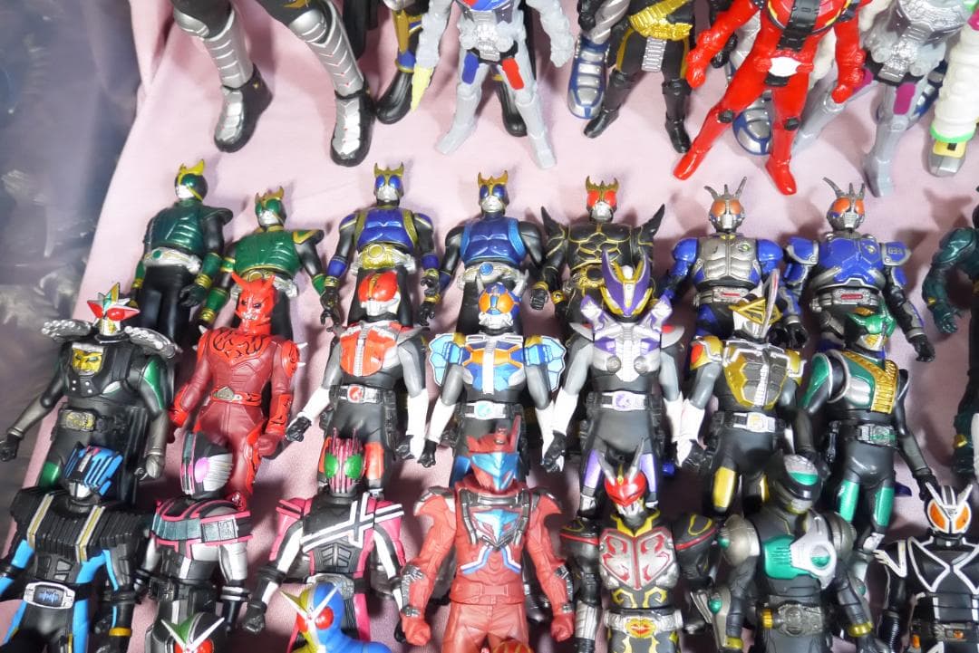 ライダーヒーローシリーズ　ビッグサイズソフビフィギュア　101体セット