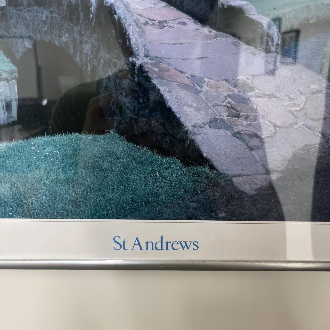 St Andrews セントアンドリュース 額入りアートポスター　写真