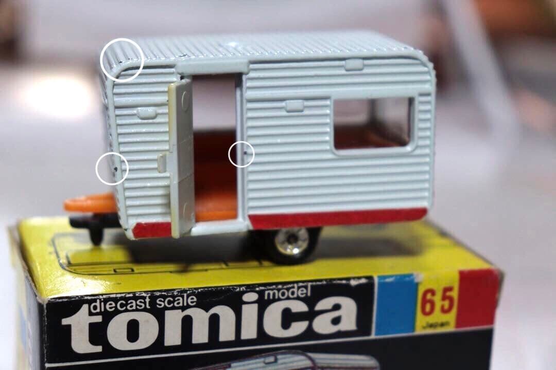 日本製　国産　トミカ　フランスベッド　キャンピングカー　1974 65