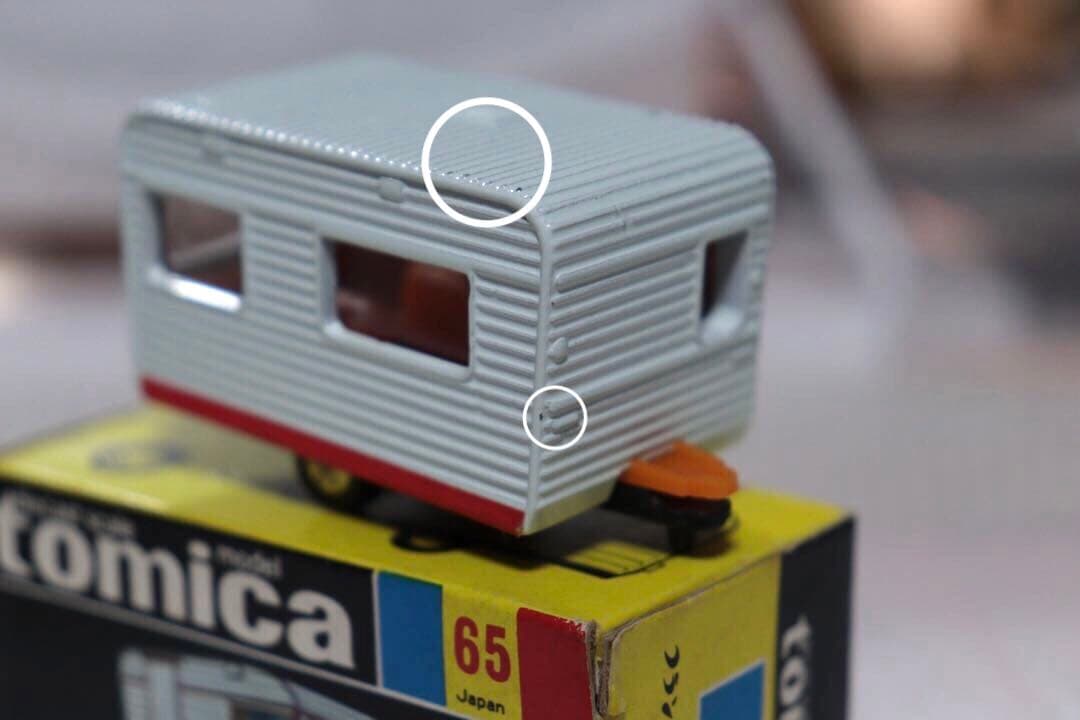日本製　国産　トミカ　フランスベッド　キャンピングカー　1974 65